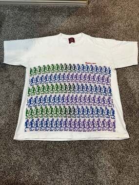 Vintage 1992 Grateful Dead Dancing Skeletons Graphic T-Shirt